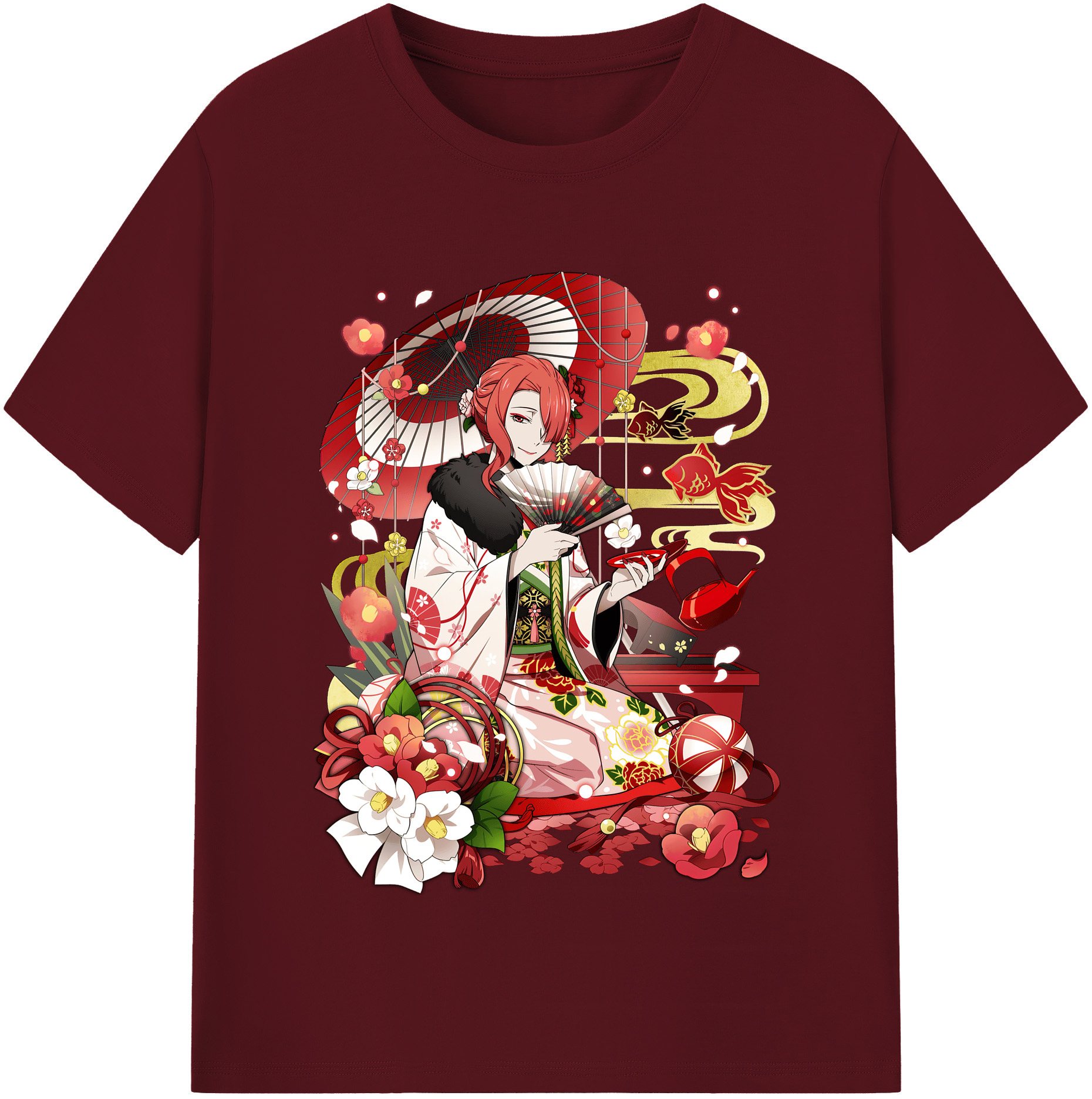 （画像用） 文豪ストレイドッグス Bungo Stray Dogs 綿100％半袖Tシャツ（フロントプリント）